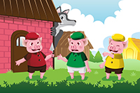 three little pigs