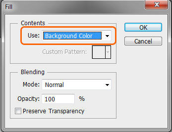 Setting the background color to white.