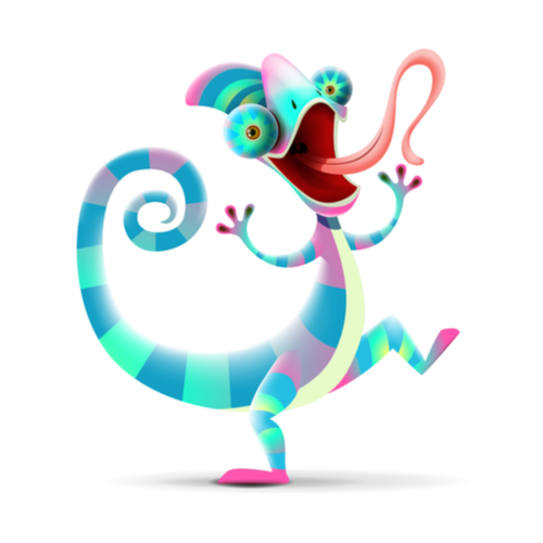 dancing lizard