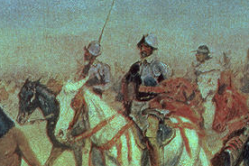 painting of Francisco Coronado.