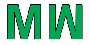 M with a flipped M next to it