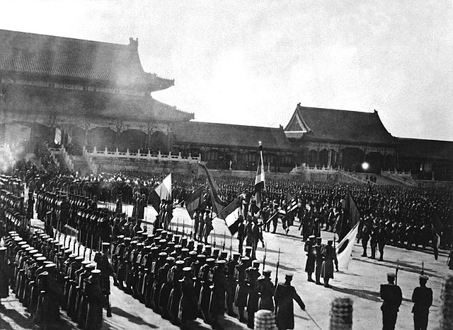 Foreign armies in Beijing, China, during the Boxer Rebellion