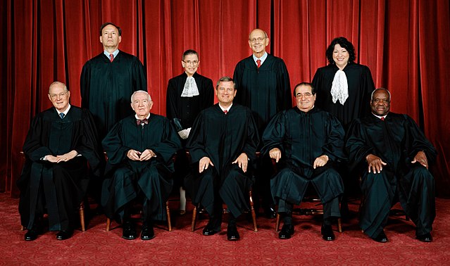 The Supreme Court Justices in 2009