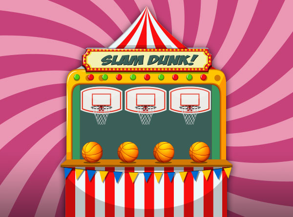 circus basketball game