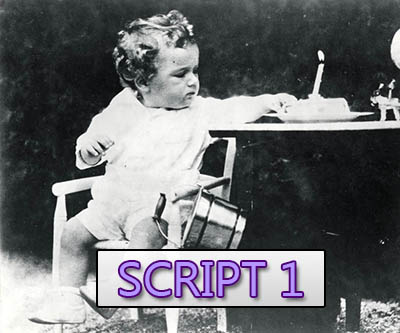 Lindbergh Jr's on His First Birthday