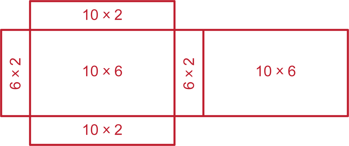prism diagram with measurments