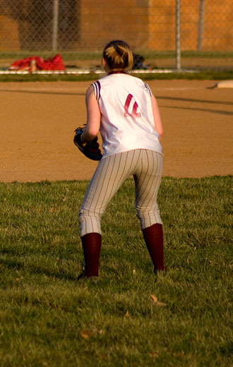 outfielder waiting