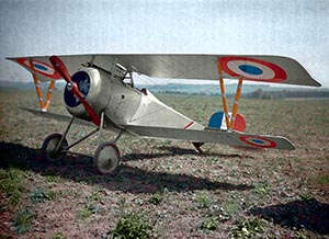 WW1 - Nieuport biplane fighter