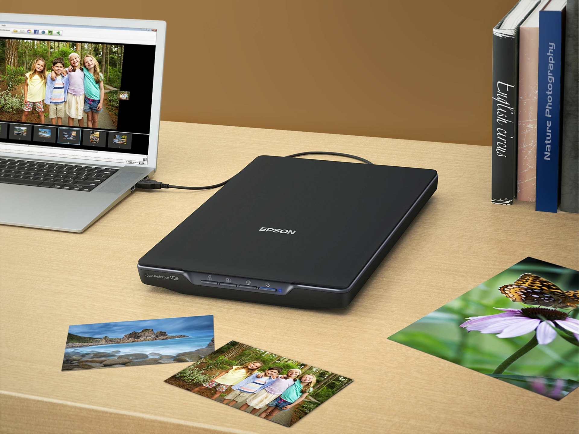 Epson Debuts EasytoUse Perfection V39 Scanner to Restore, Archive