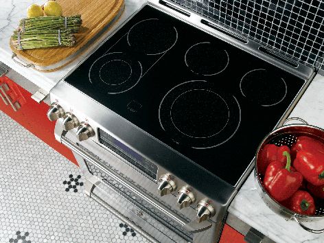 ge cafe electric stove