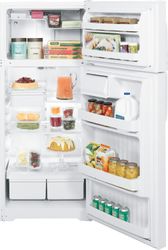 GE top-freezer refrigerator manufactured in Decatur, Ala.