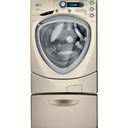 GE Profile™ frontload washer with steam and Overnight Ready(Model PFWS4605LMG)
