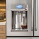 GE Café French door refrigerator with Keurig® K-Cup® single cup brewer