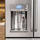 GE Café French door refrigerator with Keurig® K-Cup® single cup brewer