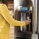 GE Café French door refrigerator with Keurig® K-Cup® single cup brewer