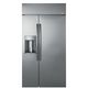 GE Profile™ Series Built-In, Side-By-Side Refrigerator with Dispenser (PSB42YSKSS)