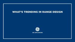 What’s Trending in Range Design