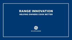 Range Innovation: Helping Owners Cook Better