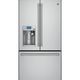Stainless Steel GE Cafe Refrigerator (Model CFE28USHSS)