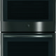 Black Stainless GE Profile Double Wall Oven