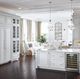 White Monogram Kitchen