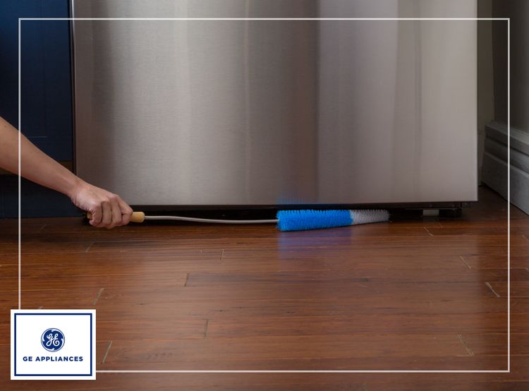 Clean under and behind your appliances