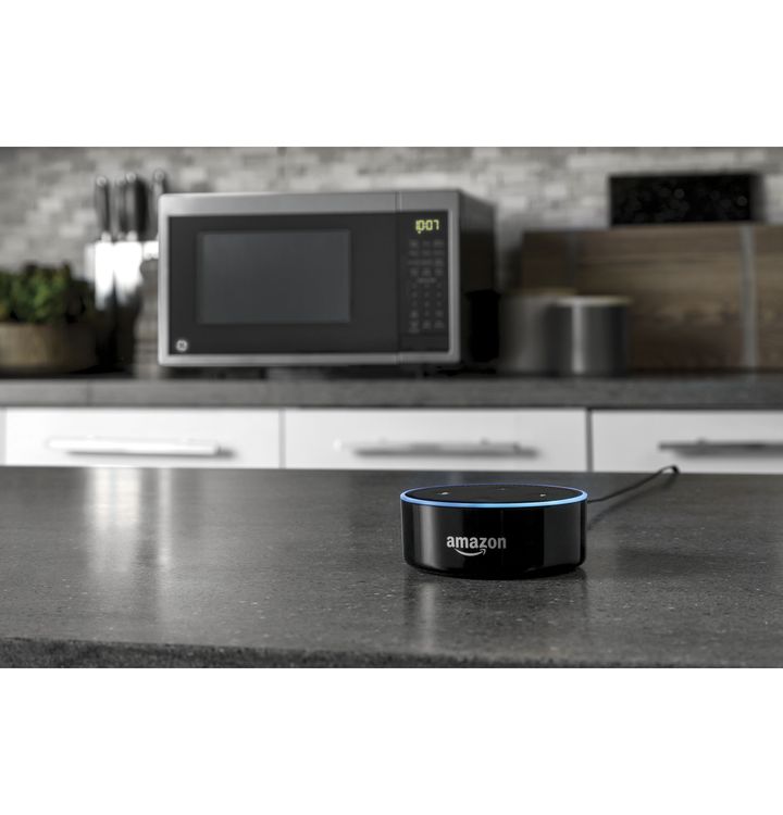 GE Smart Microwave with Scan-to-Cook Technology