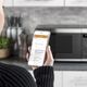 GE Smart Microwave with Scan-to-Cook Technology