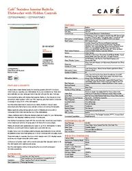 CDT866P4MW2 - Dishwasher - $1749