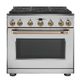 Stainless All Gas Range_Brushed Bronze