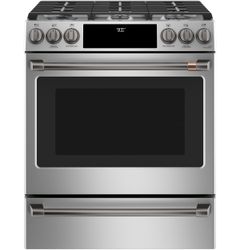 Stainless Convection Range_Brushed Black
