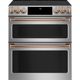 Stainless Double Oven Range_Brushed Copper