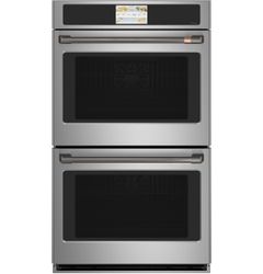 Stainless Double Wall Oven_Brushed Black