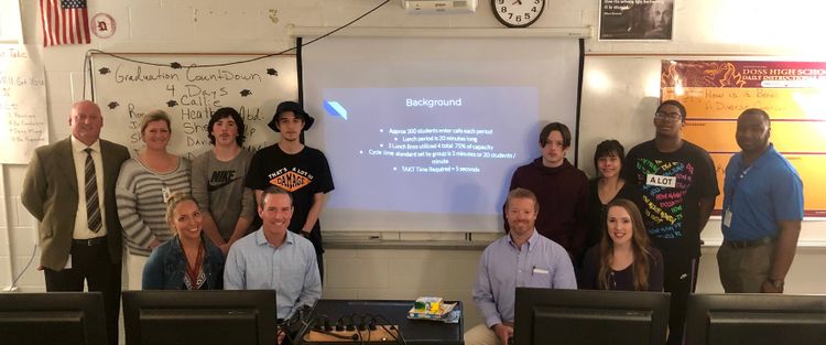 Top Virtual Classroom Students Present to GE Appliances Executives