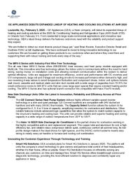 GE Appliances at AHR 2020 FINAL