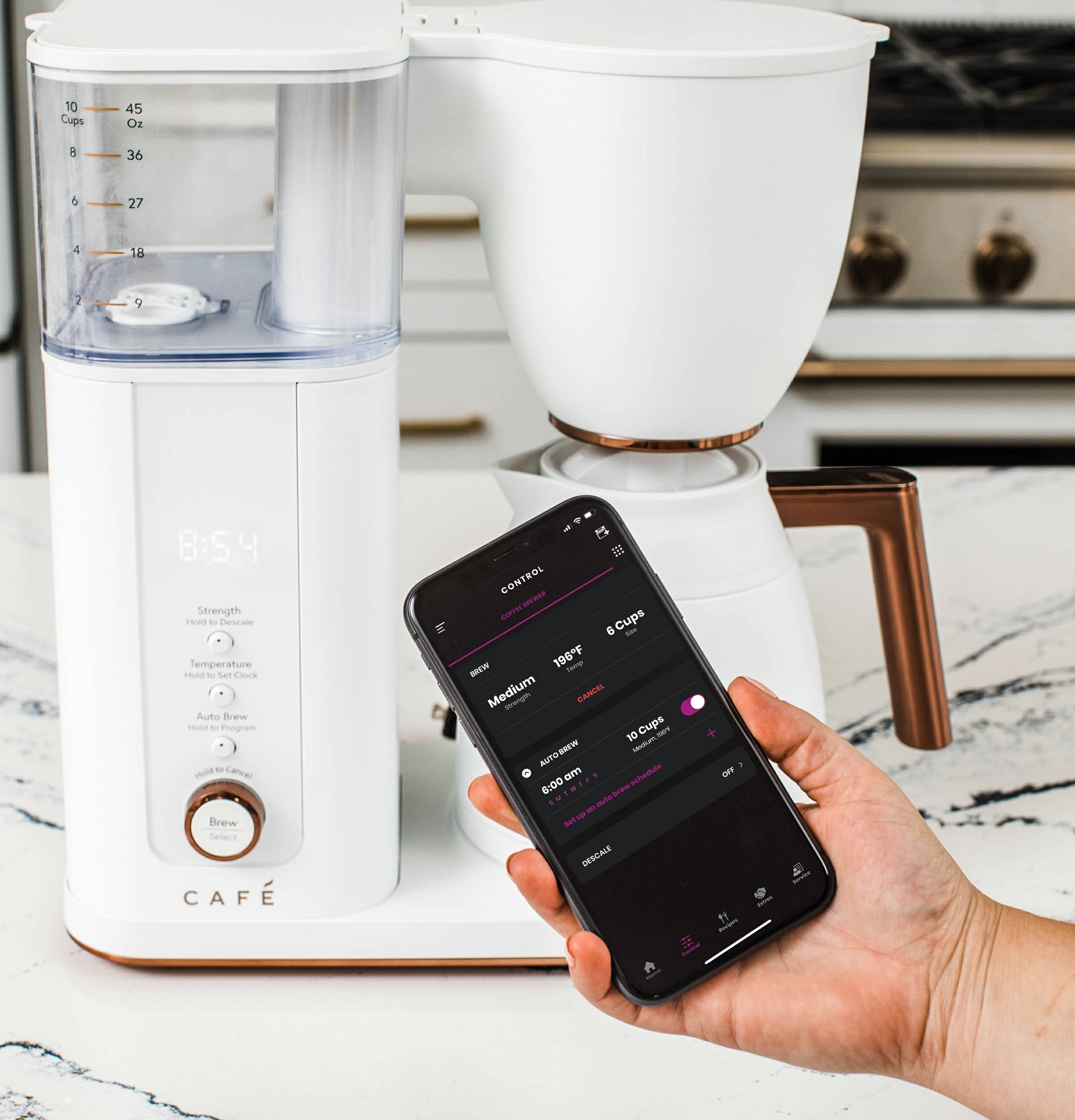  The CAFÉ™ Specialty Drip Coffee Maker Offers Built-In WiFi and a Range of Smart, User-Friendly Features