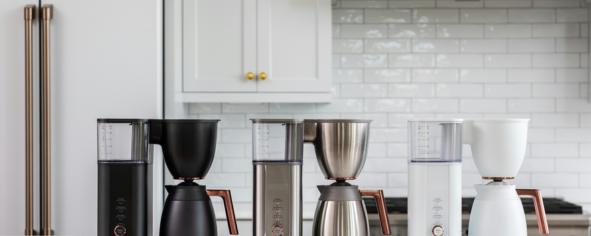 Line-Up of New, CAFÉ™ Specialty Drip Coffee Maker in Three Finishes Line-Up of New, CAFÉ™ Specialty Drip Coffee Maker in Three Finishes