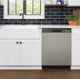The new dishwasher provides an updated appearance with a long-form door, as well enhanced cleaning and easier maintenance.
