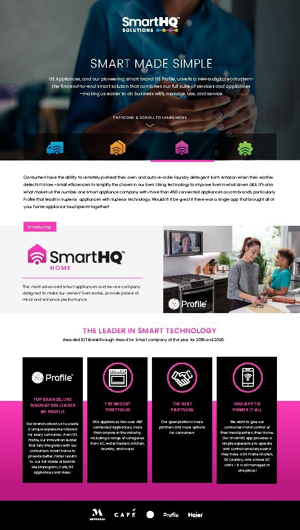 SmartHQ Interactive Fact Sheet