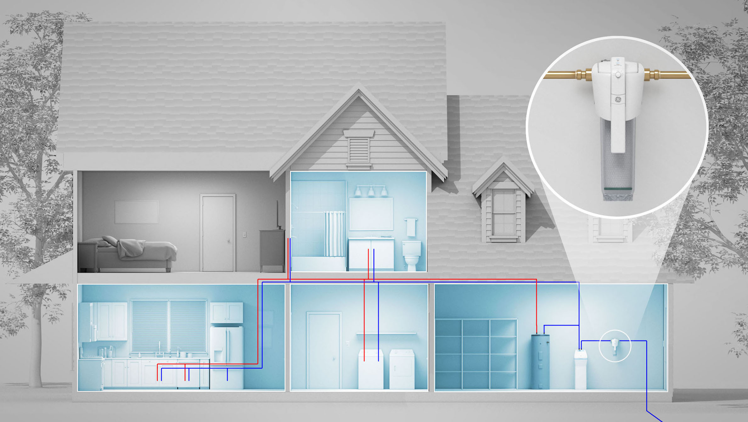 GE Whole Home Water Filtration Whole Home Water Filtration