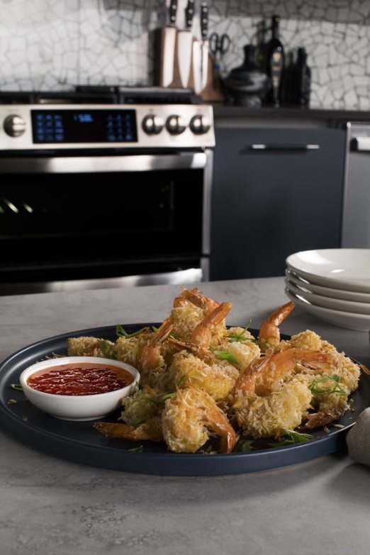 #AirFryApril-- Air Fried Coconut Shrimp
