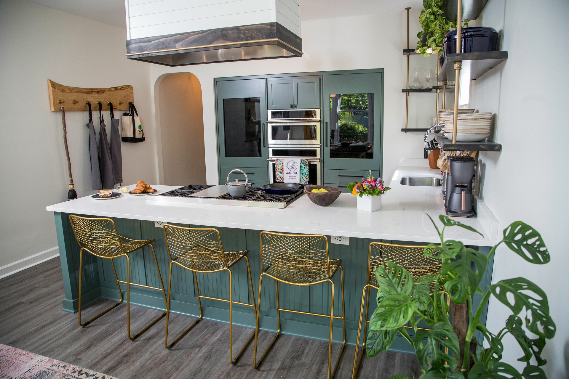 As part of the partnership, Monogram designed the kitchen layout for The LEE Initiative and donated a full suite of its latest professional appliances to be used by the visiting chefs when they are in town for instruction from Chef Edward Lee.