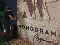 Art Installation Made of Wine Corks at FOOD & WINE Classic in Aspen