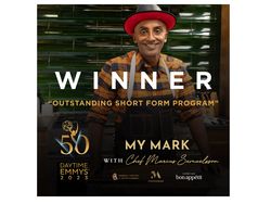 Monogram™ “My Mark” Series featuring Chef Marcus Samuelsson Awarded Emmy for Outstanding Short Form Program Monogram™ “My Mark” Series featuring Chef Marcus Samuelsson Awarded Emmy for Outstanding Short Form Program