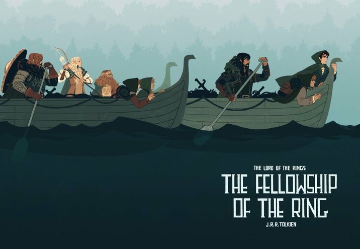 The Lord of the rings - Image by Sara Kipin jrr2