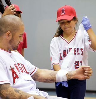 Angels Pitcher Helps Teach Kids Earthquake Safety 