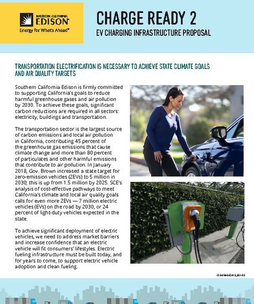 Charge Ready 2 EV Charging Infrastructure Proposal