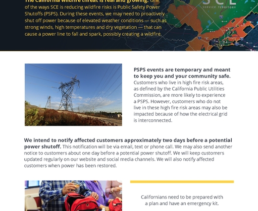 Public Safety Power Shutoff