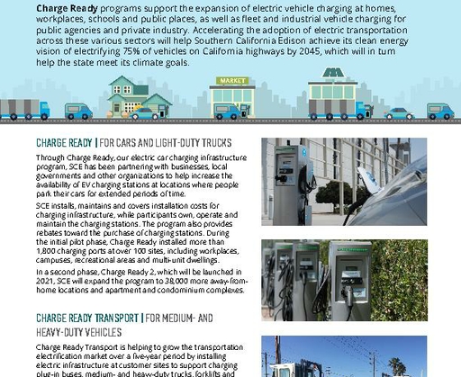 Charge Ready Transportation Electrification Infrastructure Programs