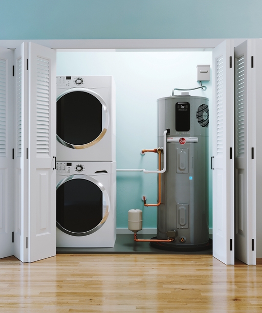 Rheem+Hybrid+Gen+5+WH-Laundry+Room cover